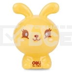 Точилка для карандашей ручная Deli Rabbit E0560 1 отверстие пластик ассорти блистер, фото2