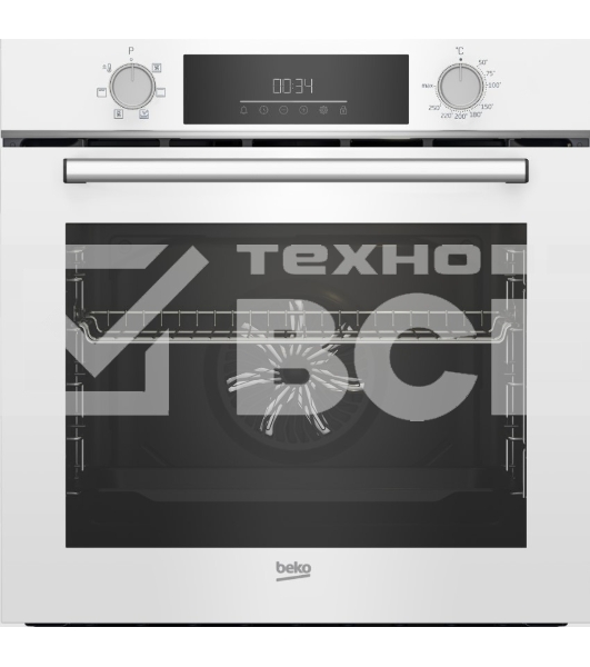 Встраиваемый духовой шкаф Beko BIOC1431KWNC белый