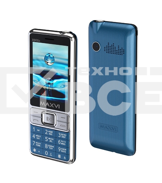 Мобильный телефон Maxvi X900c маренго