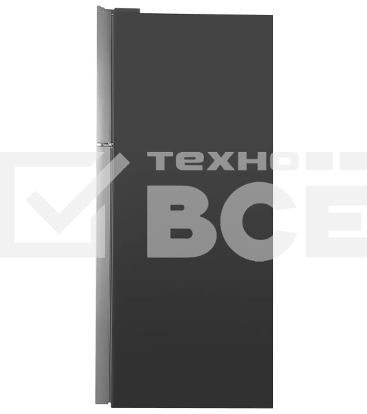 Холодильник Hyundai CT55041F нержавеющая сталь двухкамерный 386/129л морозилка сверху, No Frost