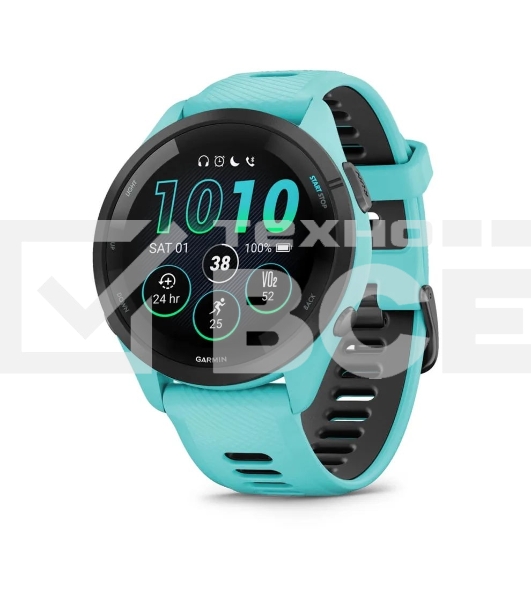 Смарт-часы Garmin Forerunner 265 бирюзовый 46,1мм