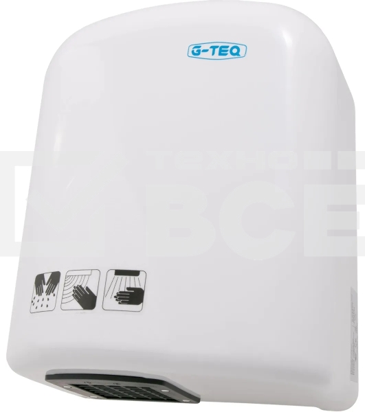 Сушилка для рук G-Teq 8826 PW 1650Вт белый