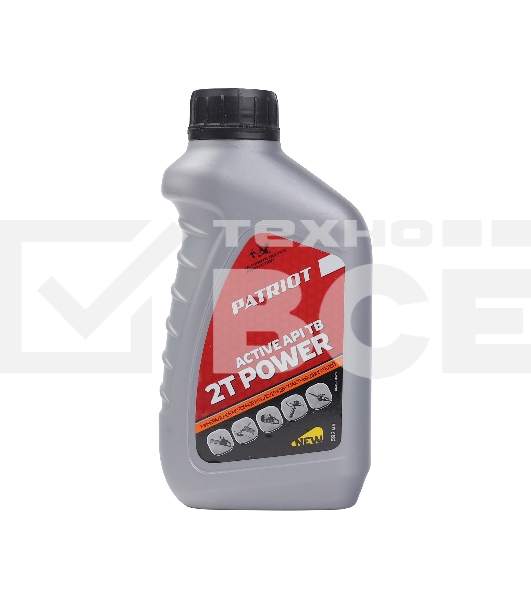 Масло минерал. PATRIOT POWER ACTIVE 2T 0,592л.