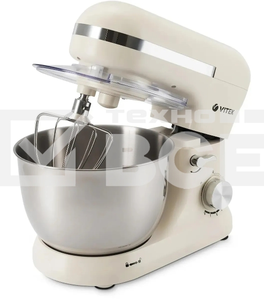 Миксер планетарный Vitek VT-PM0110 1500Вт кремовый