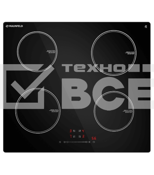 Индукционная варочная панель Maunfeld CVI594STBK