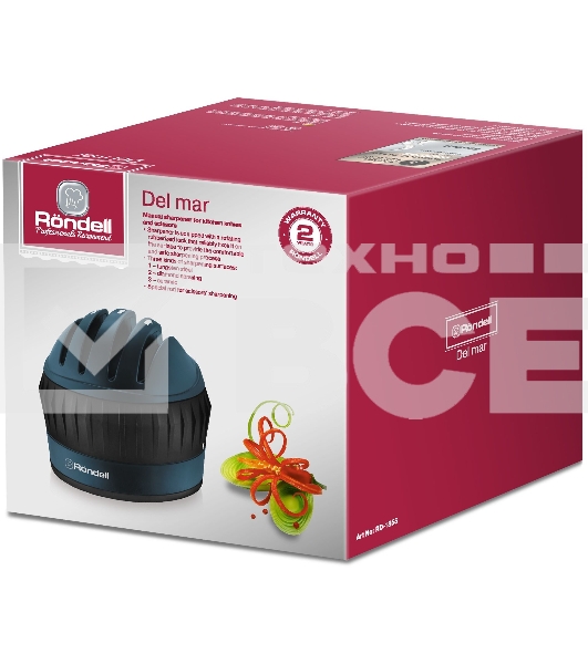 Точилка для ножей Rondell Del mar RD-1855 синий/черный