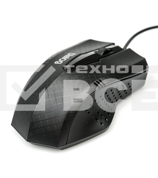 Мышь проводная Dialog Pointer MOP-09U черный, 800 dpi, USB, кнопки - 3