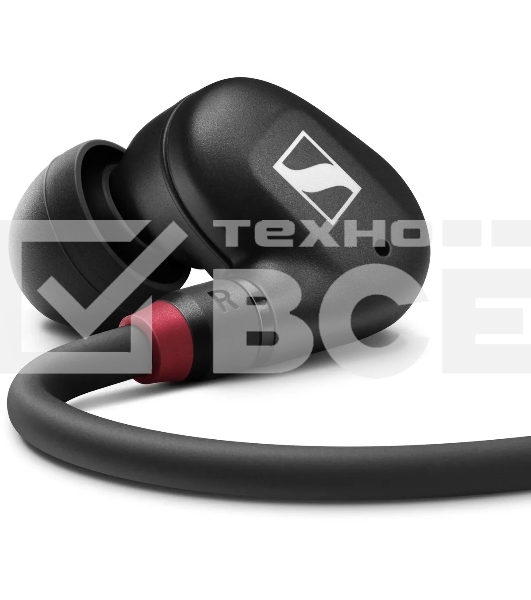 Наушники Sennheiser 508940/ внутриканальные 20-18000Гц съемный кабель 1,3м, 3.5мм 115дБ Ушные вставки трех размеров, черные