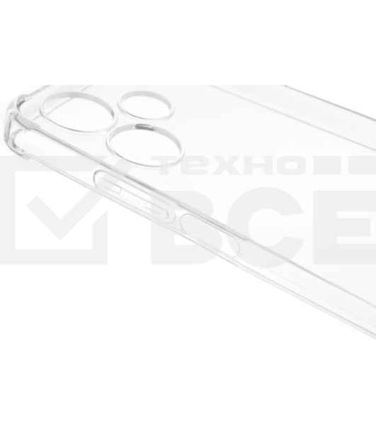 Чехол (клип-кейс) BoraSCO для Infinix Hot 30 Bumper Case прозрачный (72317)