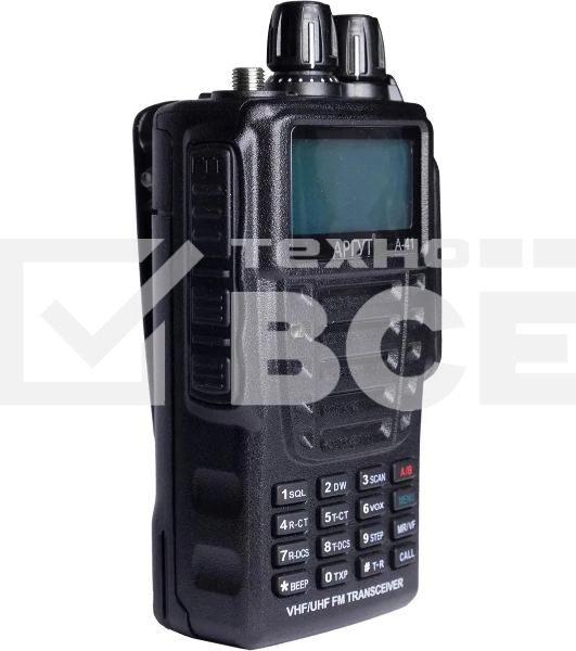 Рация Аргут А-41 199кан. до 22.20км компл.:1шт аккум. черный (RU51005)