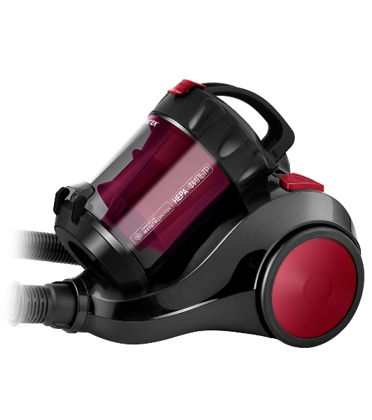 Пылесос Centek CT-2529 красный/черный, 350/2000 Вт, уборка сухая, пылесборник контейнер 2 л