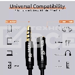 Кабель удлинит 3.5 Jack (M) - 3.5 Jack (F), 1.5м Telecom PRO <TAV7179M-1.5M>, фото6