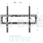 Кронштейн для телевизора Kromax STAR PRO-112 черный 55
