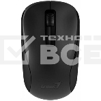 Мышь беспроводная Genius NX-7005 черный, 1200 dpi, радиоканал, USB, кнопки - 3, фото 1