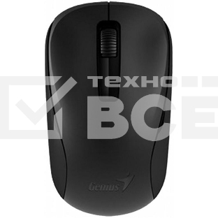 Мышь беспроводная Genius NX-7005 черный, 1200 dpi, радиоканал, USB, кнопки - 3