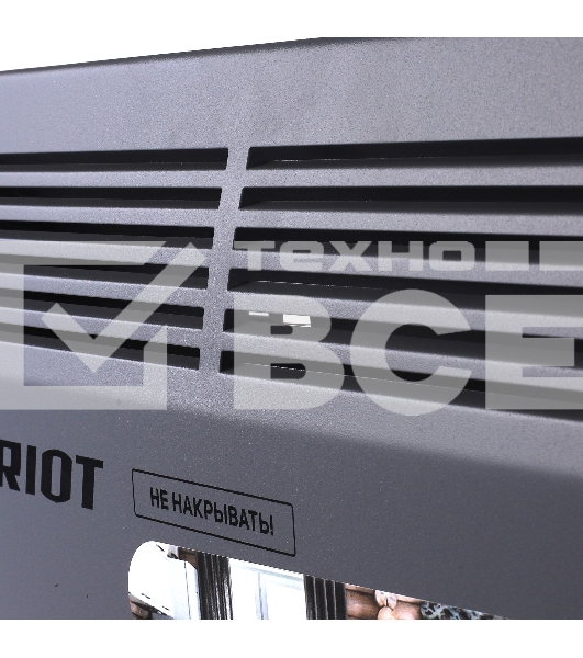Конвектор Patriot PT-C 10 X черный, 1000 Вт, 15 м2, термостат