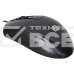 Мышь Oklick 125M черный оптическая (1200dpi) USB (2but), фото3