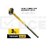 Кувалда с фиберглассовой удлиненной рукояткой STAYER Hercules 3 кг, фото5