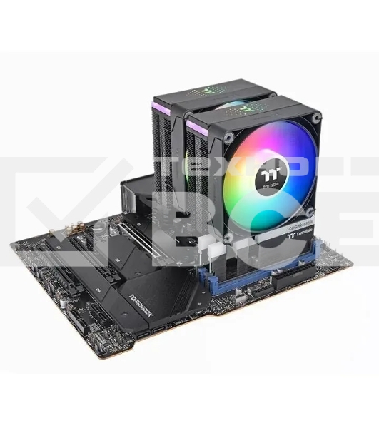 Устройство охлаждения (кулер) Thermaltake Astria 600 ARGB Soc-AM5/AM4/1151/1200/1700 черный 4-pin 26.8dB Al 265W Ret (CL-P121-CA12SW-A)