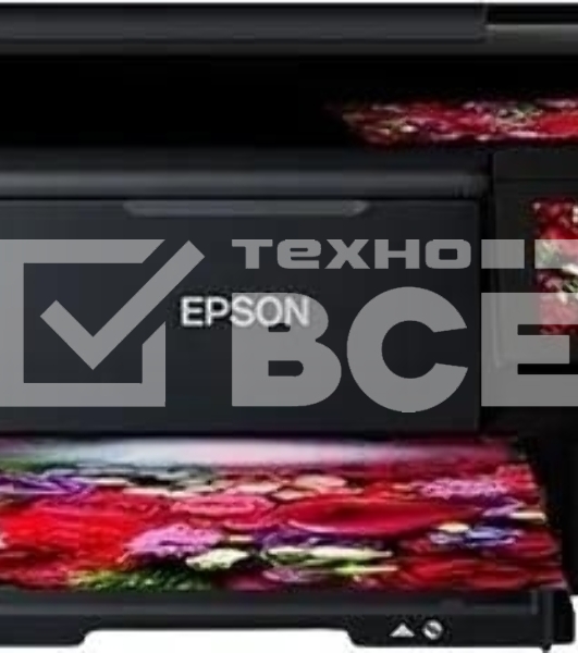 МФУ струйное Epson EcoTank L8160 (C11CJ20503) черный, A4, ч/б печ. 16 стр/мин., цв. печ. 12 стр/мин., 5760x1440 DPI, USB, Wi-Fi, Ethernet