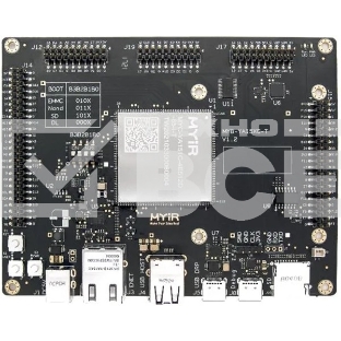 Плата разработки Myir MYD-YA151C-4E512D-65-I-T MYC-YA15XC-T CPU Module as Controller Board, ST STM32MP1 MPU based on 650MHz Single or Dual Arm Cortex-A7 and 209MHz Cortex-M4 Cores,256MB/512MB DDR3L, 256MB Nand Flash/ 4GB eMMC, 32KB EEPROM, Power Managemen