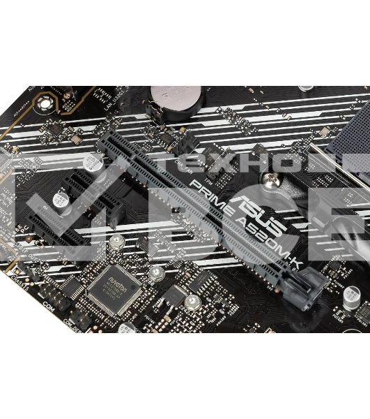 Материнская плата ASUS PRIME A520M-K, AM4, AMD A520, 2xDDR4, 4xSATA, 1xM.2, 1xPCIe 3.0 x16, 1xPCIe x1, 1xHDMI, 1xVGA, 1x 1Gb LAN, 2xUSB-A 2.0, 4xUSB-A 3.2 Gen 1, 3x3.5 мм, 7.1, mATX
