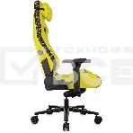 Кресло Knight Craft Dragon желтый, экокожа, 120 кг, механизм качания, фото7