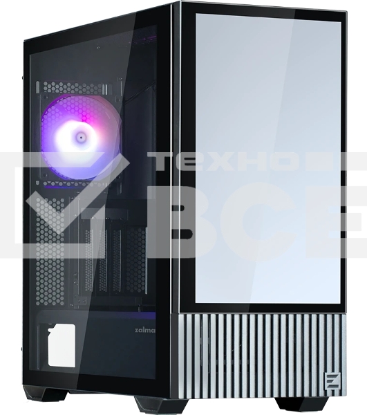 Компьютерный корпус Zalman Z10 DS без БП черный