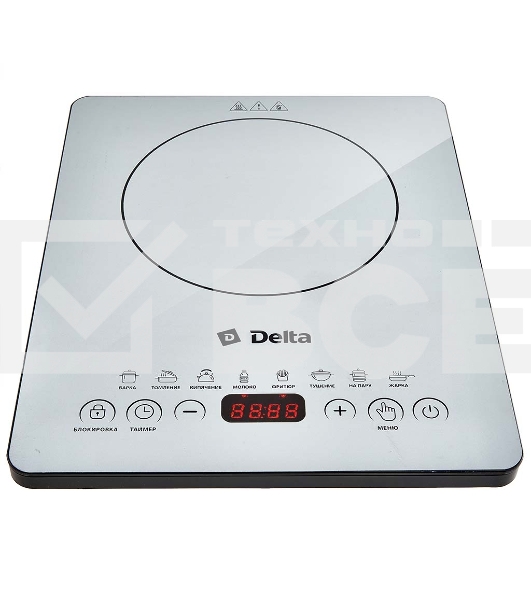 Плита настольная индукционная DELTA D-302N 2кВт, 1 конфорка