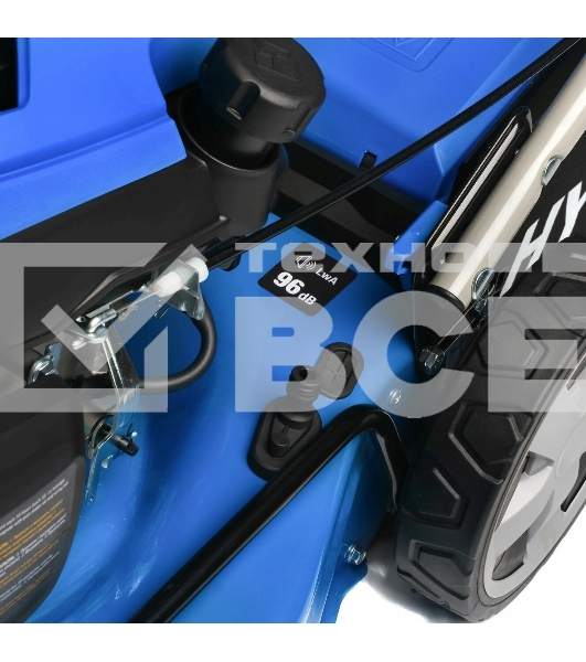 Бензиновая газонокосилка Hyundai L4620S ICV145,4-х такт, 3.8 л.с./145 см3, Ширина среза 45,7 см, Высота среза 25-75 мм, 25,2 кг