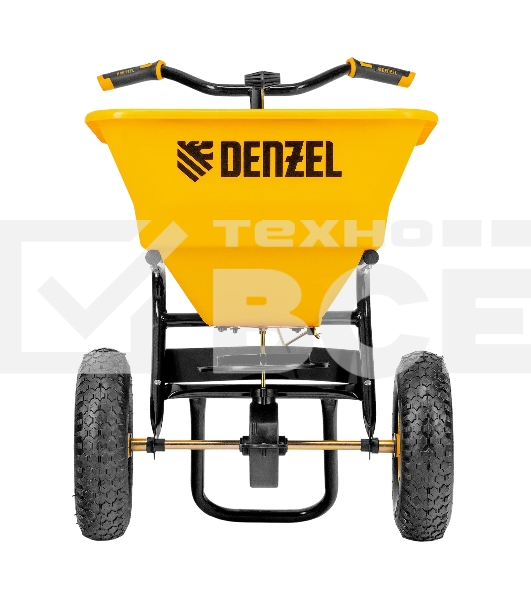 Механическая сеялка на колесах Denzel 45 л