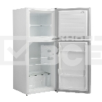 Холодильник CENTEK CT-1710 белый двухкамерный 87/40 л морозилка сверху, капельная система, фото3