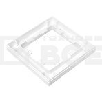 Рамка Эпика 1-местная, белая, пластик, фото7