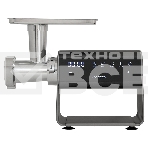 Мясорубка электрическая Pioneer MG225 черный, 3000 Вт, 3.0 кг/мин, реверс, защита от перегрузки, насадки - 4, фото2