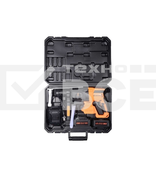 Перфоратор аккумуляторный АП-20Li/4 (в комплекте 2 АКБ и ЗУ) в кейсе Вихрь