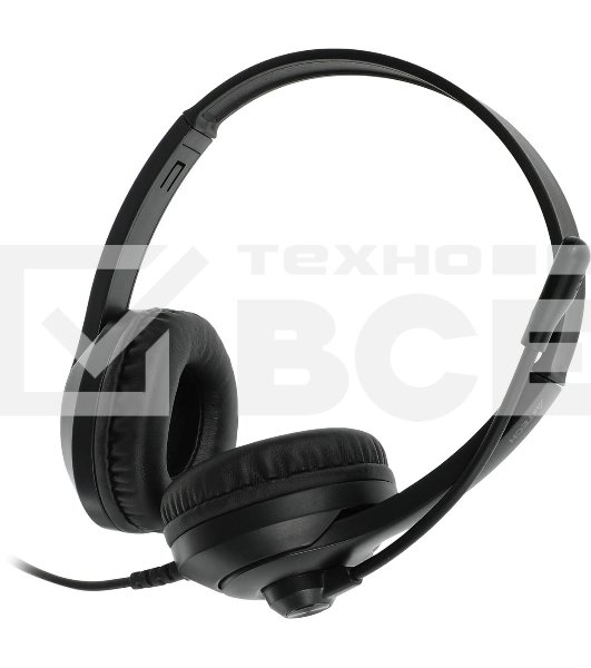 Гарнитура A4Tech FStyler FH100U чёрный, проводная, USB