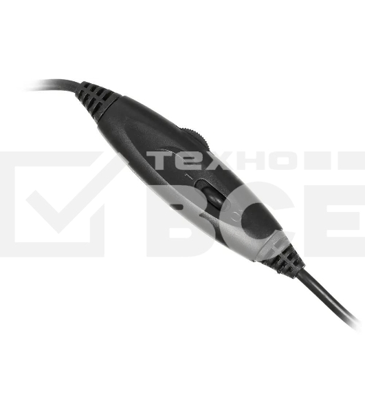 Гарнитура проводная A4Tech HS-50, черный/серебристый