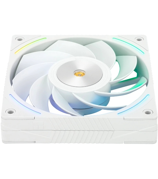 Кулер для корпуса Thermalright TL-K12RW Reverse (120x120x25mm, 4-pin PWM, ARGB, 69CFM, 27dBA, 2150RPM, White)