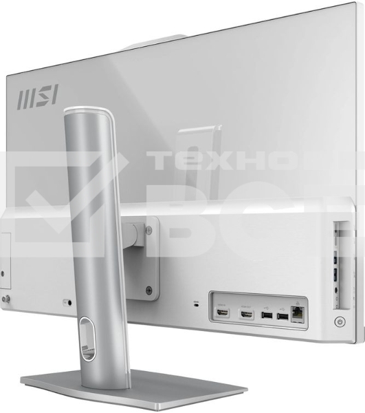 Моноблок MSI Modern AM272P 1M-674RU 27' Full HD Core 5 120U (1.4) 16Gb SSD 512Gb Graphics Windows 11 Pro GbitEth WiFi BT 120W клавиатура мышь Cam белый 1920x1080 (9S6-AF8232-1036)