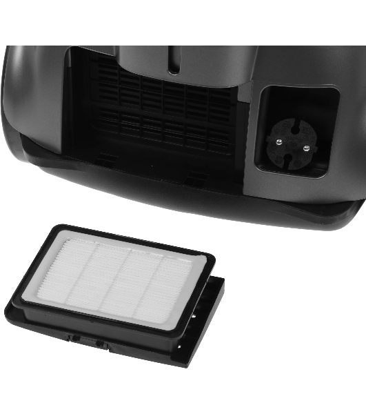 Пылесос Vitek VT-1828 серый, 300/1600 Вт, уборка сухая, пылесборник мешок 3 л