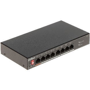 Коммутатор Dahua DH-SF1008LP, 8×100 Мбит/с, неуправляемый