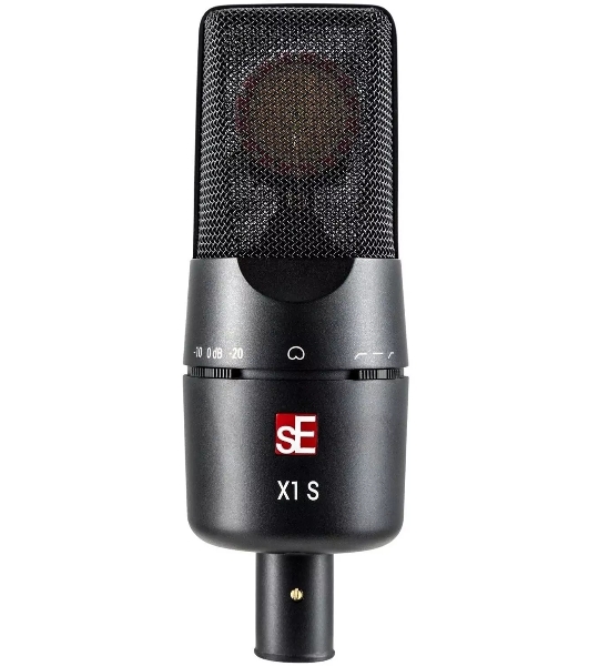 Микрофон конденсаторный sE Electronics X1 S VOCAL PACK 20 Гц 20 кГц, кардиоида, комплектация: металлический поп-фильтр, держатель типа паук, 3-х метровый микрофонный кабель