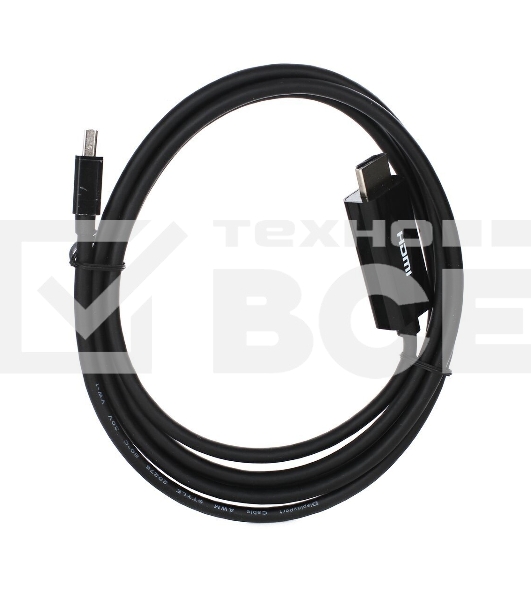 Кабель-переходник Mini DisplayPort M => HDMI M 1.8m Telecom (TA695-1.8m)