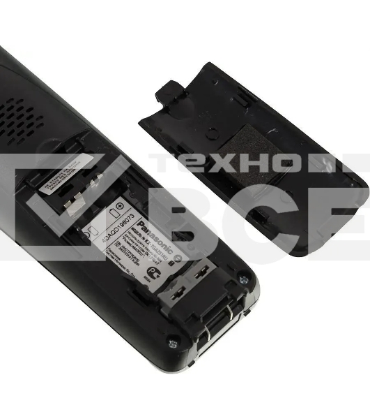 Телефон беспроводной (DECT) Panasonic KX-TG2521RUT (титан) {АОН, Caller ID,спикерфон,голосовой АОН,полифония,цифровой автоответчик}