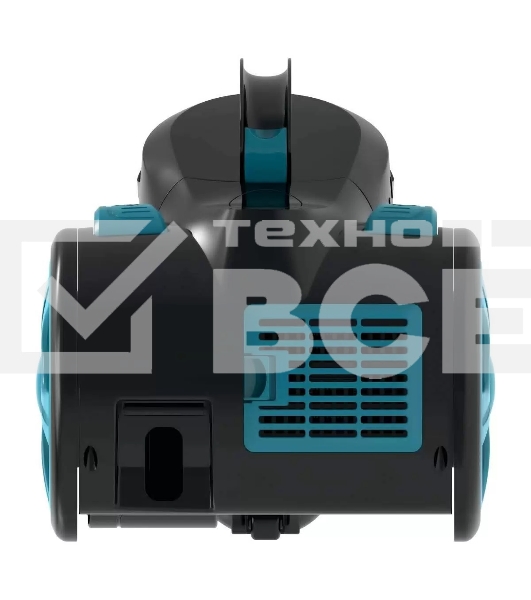 Пылесос Blackton Bt VC1802B черный/голубой, 350/1400 Вт, уборка сухая, пылесборник контейнер 2 л