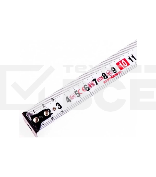 Рулетка Gross Komfortabel, 5 м х 25 мм, обрезиненный корпус