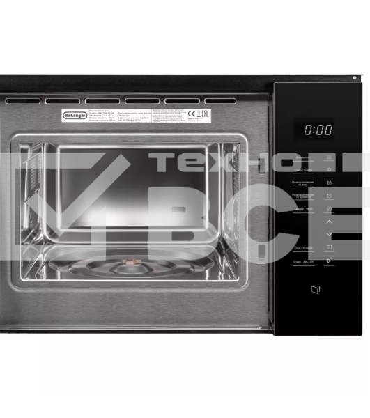 Встраиваемая микроволновая печь DeLonghi DMO 25NB ROMA