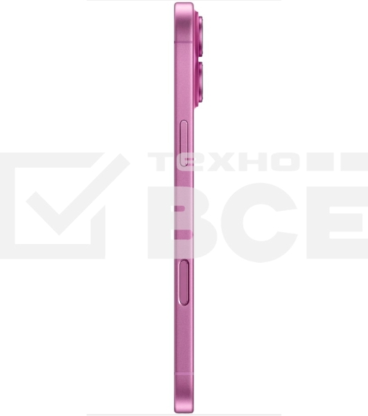 Смартфон Apple iPhone 16, 8/128Gb, розовый