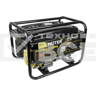 Электрогенератор бензиновый Huter DY3000L, 2.8 кВт, 67 дБ, 39 кг