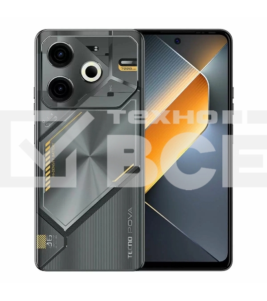 Смартфон Tecno POVA 6 Neo, 8/128Gb, черный